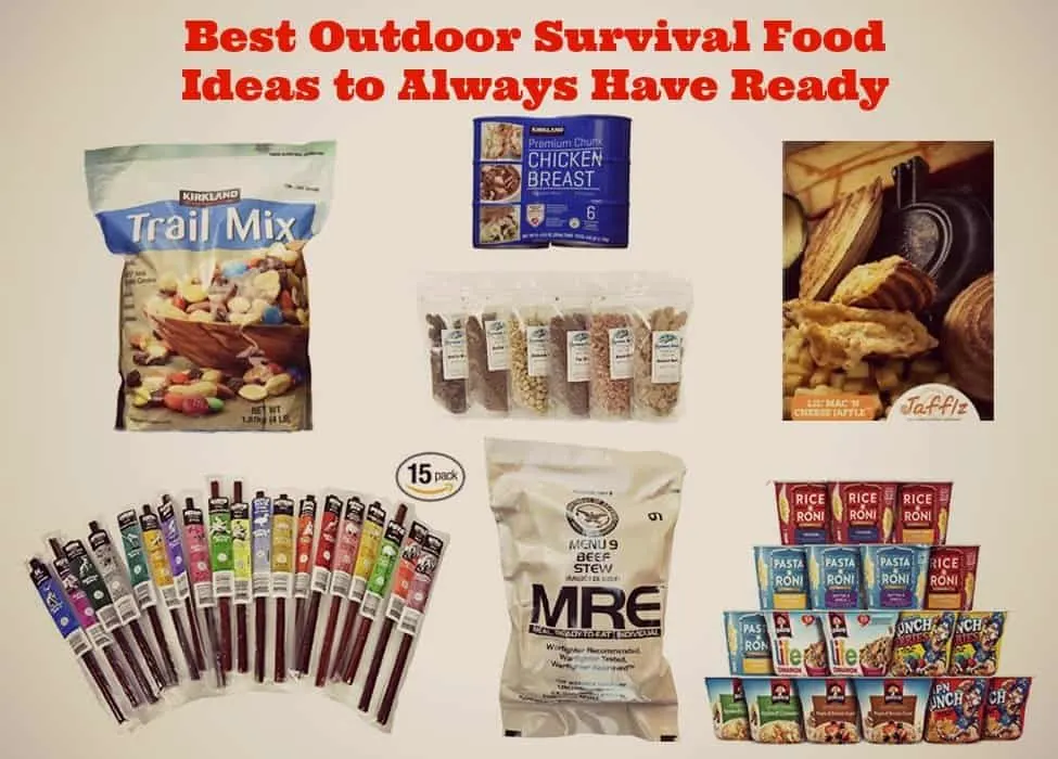 Best Outdoor Survival Food Ideas to Always Have Ready