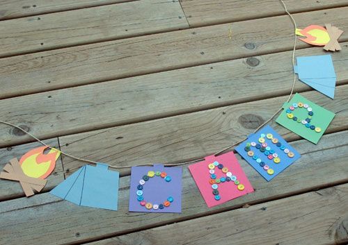 Family Camping Ideas arts and crafts