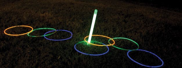 Family Camping Ideas glow sticks