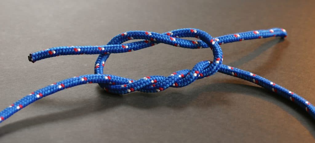 Use a Surgeon’s Knot tying technique