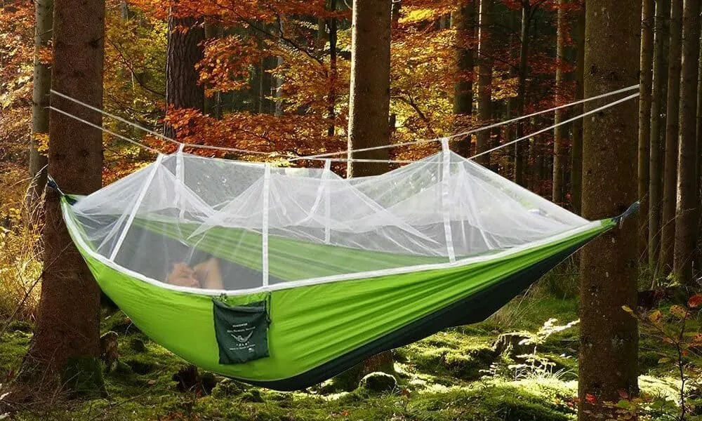 Rusee Mosquito Net Outdoor Hammock