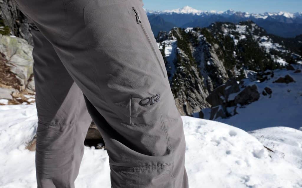 hiking cargo pants winter