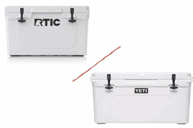 rtic vs yeti cooler Design