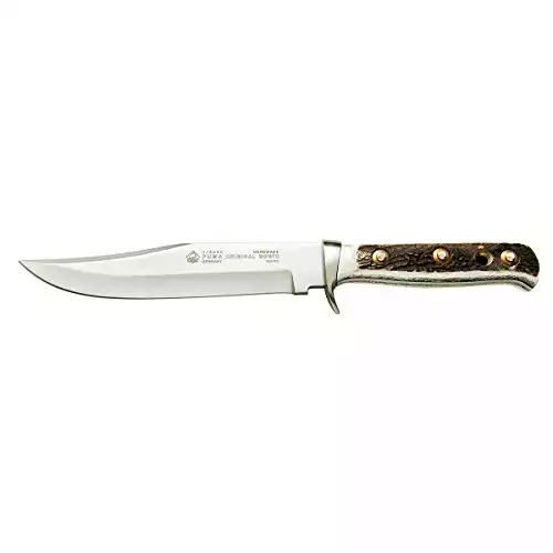 Puma Bowie Stag German Made Hunting Knife with Leather Sheath | Amazon