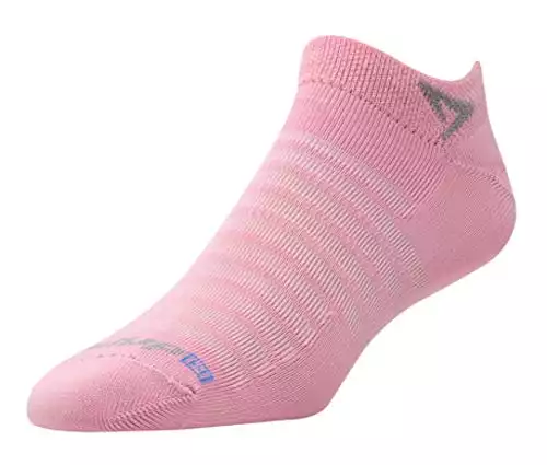 Drymax Run Hyper Thin Mini Crew Socks, Black, Large (W10-12 / M8.5-10.5)