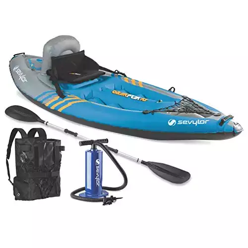 Sevylor Quikpak K1 1-Person Kayak | Amazon