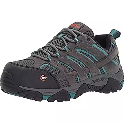 Merrell Men's Moab Vertex Vent Composite Toe Industrial Shoe | Amazon