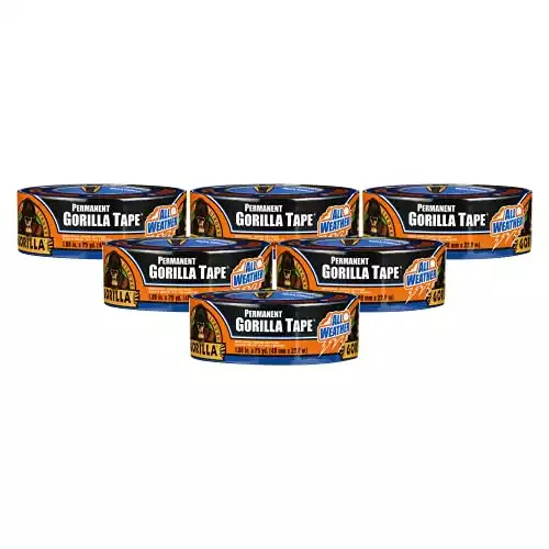 Gorilla All Weather Outdoor Waterproof Duct Tape | Amazon