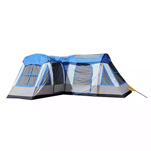 Tahoe Gear Gateway 12-Person Deluxe Cabin Family Camping Tent