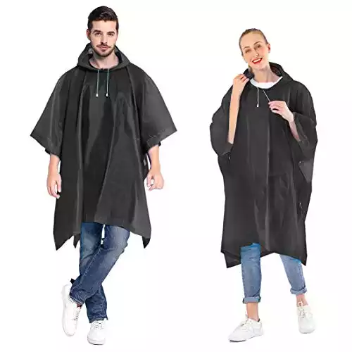 ANTVEE Reusable Rain Ponchos