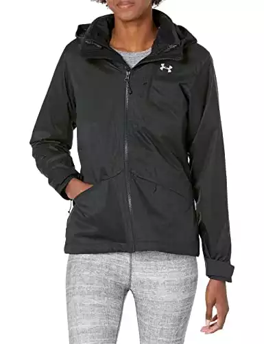 Under Armour Womens Sienna 3-in-1 Jacket, Scribe Blue, Medium